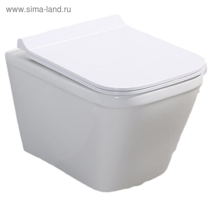 Чаша унитаза BelBagno DORY BB514CHR, подвесной - Фото 1