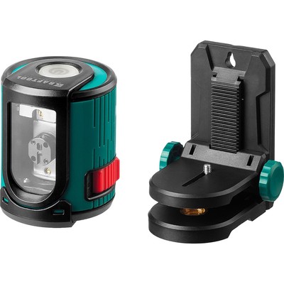 Нивелир лазерный KRAFTOOL CL 20 34700-2, линейный, сверхъяркий, 20 м, ±0.2 мм/м, ± 4°, IP54