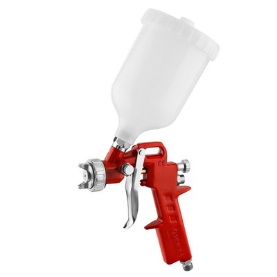 Краскопульт «ЗУБР» МАСТЕР МС 200 06455-1.3, пневматический, c верхним бачком, 0.6 л, 1.3 мм