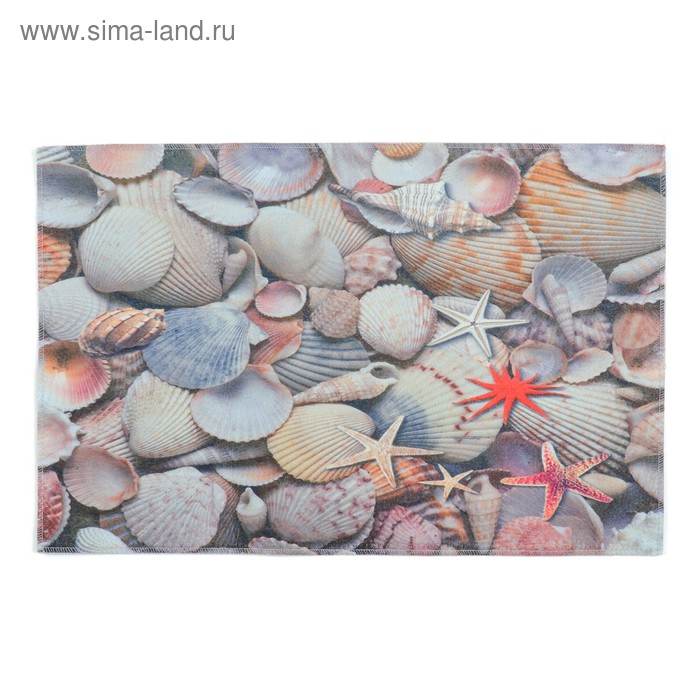 Коврик «Ракушки», 40×60 см - Фото 1