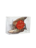 Ёлочные игрушки 2 шт. «Зимнее волшебство. Воробушек» пластик, 9×4 см, коричневый - Фото 9