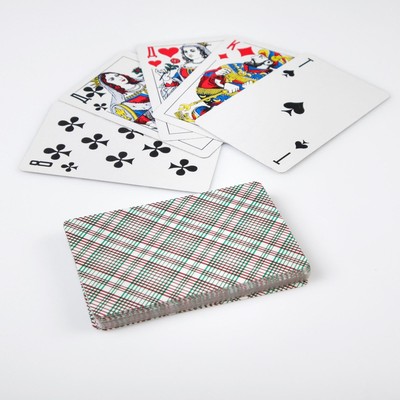 Подарочный набор 5 в 1, фляжка 240 мл, 2 рюмки, воронка, колода карт, металл