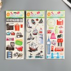 Наклейка бумага "Картинки" МИКС 28х10 см - Фото 1