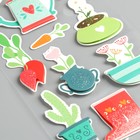 Наклейка бумага "Картинки" МИКС 28х10 см - Фото 8