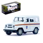 Машина металлическая «Джип МЧС», инерционная, масштаб 1:43 - Фото 1