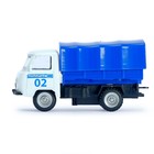 Машина металлическая «Фургон полиция», инерционная, масштаб 1:43 - Фото 2