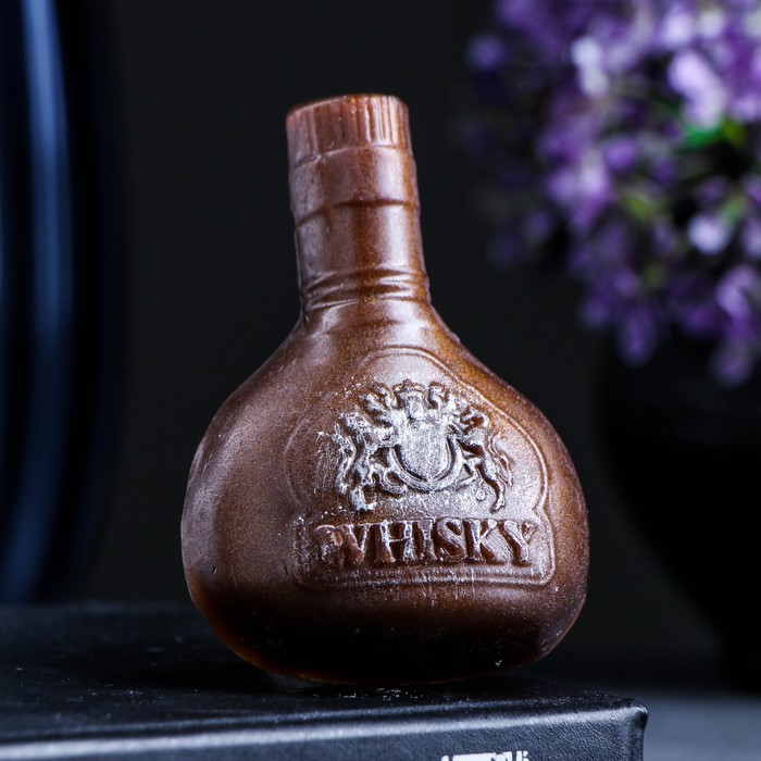 Фигурное мыло "Бутылка виски 2D" 65 г - Фото 1
