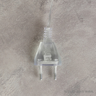 Светодиодная фигура «Подарки с серой лентой» 15, 20, 25 см, текстиль, металл, 220 В, свечение белое - фото 9878809