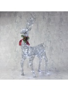 Светодиодная фигура «Олень серебристый» 50×85×18 см, металл, 220 В, свечение белое - Фото 5