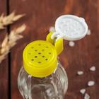 Солонка «Яркая», 30 мл, 3.5×7 см, стекло, МИКС - Фото 6