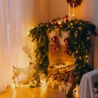 Светодиодная фигура «Олень золотистый» 35×60×10 см, металл, 220 В, мерцание, свечение тёплое белое - Фото 7