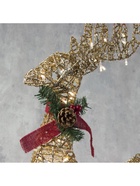 Светодиодная фигура «Олень золотистый» 50×85×18 см, металл, 220 В, свечение тёплое белое - фото 7483070 Светодиодная фигура «Олень золотистый» 50×85×18 см, металл, 220 В, свечение тёплое белое - фото 7483070