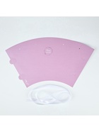 Пакет для цветов конусный круглый складной на лентах «Для тебя», 15?23.3?7.5 см (комплект 5 шт) - фото 20859146