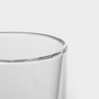 Стакан с двойными стенками Magistro «Поль. Дуо», 400 мл, 8.5×15 см, стекло, прозрачный - Фото 3