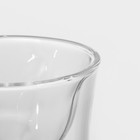 Стакан Magistro «Женская фигура», 150 мл, с двойными стенками, 8×11 см, стекло, прозрачный - Фото 4