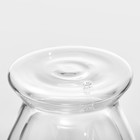 Кружка с двойными стенками «Дуо», 300 мл, стекло, прозрачная - Фото 6