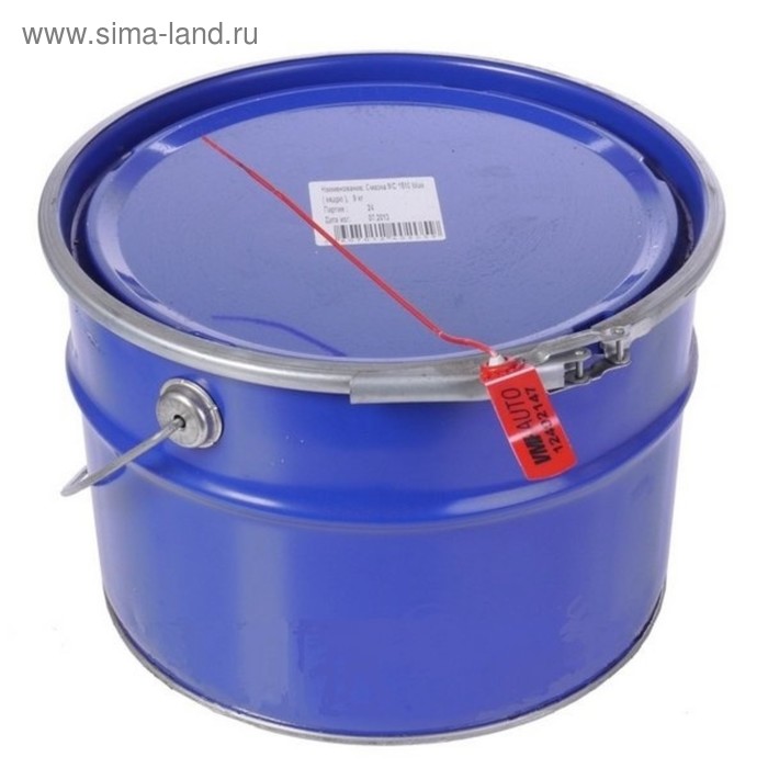 Смазка ВМП МС 1510 BLUE высокотемпературная комплексная литиевая, 18 кг 1307 - Фото 1