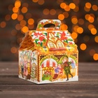 Подарочная новогодняя коробка «Домик малый Очарование», 12×12×16.8 см - Фото 3