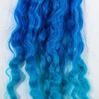 Волосы - тресс для кукол «Волны» длина волос: 25 см, ширина: 100 см, №LSA039 - Фото 2