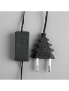 Гирлянда «Нить» 10 м с насадками «Свечи на прищепке», IP20, тёмная нить, 50 LED, свечение тёплое белое, 220 В - Фото 10