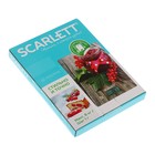 Весы кухонные Scarlett SC-KS57P36, электронные, до 8 кг, рисунок "Варенье" - Фото 6