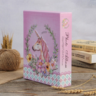 Фотоальбом магнитный 20 листов "Единорог в цветах" в коробке МИКС 26х20,5х5 см - Фото 3