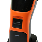 Машинка для стрижки Atlanta ATH-6902, АКБ, регулировка длины, оранжево/черная - Фото 2