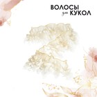 Волосы - тресс для кукол «Кудри» длина волос: 15 см, ширина: 100 см, №LSA005 3588513 - фото 16443109