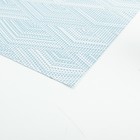 Салфетка сервировочная на стол «Кольчуга», 45×30 см, цвет голубой - Фото 2