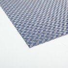 Салфетка сервировочная на стол Доляна «Колоски», 46×30 см, цвет синий - Фото 2