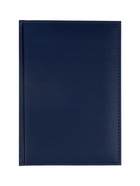 Ежедневник недатированный А5, 160 листов, искусственная кожа, перфорация углов, «Вивелла», тёмно-синий - фото 59752007