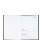 Ежедневник недатированный Calligrata. Vivella, А5, 160 листов, кожзам, тёмно-синий - Фото 6