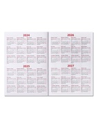 Ежедневник недатированный Calligrata. Vivella, А5, 160 листов, кожзам, тёмно-синий - Фото 7