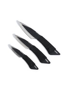 Набор метательных ножей «Скорпион», в оплётке, 3 шт., чёрные - Фото 1