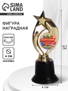 Фигура наградная звезда на выпускной «Выпускник детского сада», высота 18.3 см - Фото 1