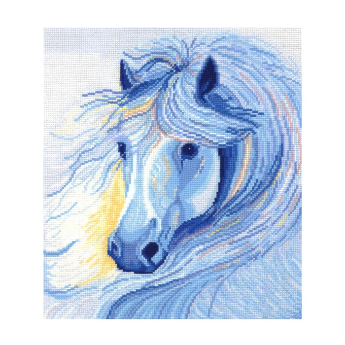 Набор для вышивания «Белогривая лошадь»