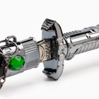 Макет оружия «Сувенирный кинжал на подставке 2в1. Кристаллы», на ножнах дракон, рукоять в форме светового меча, 26.5 см - Фото 5