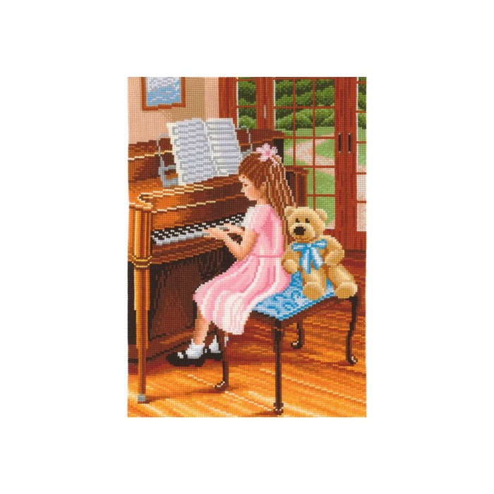 Набор для вышивания «Пианистка»