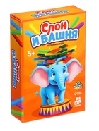 Настольная игра на равновесие «Слон и башня», от 1 игрока, 5+ 3515500 - фото 2814316