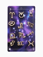 Значок «Знаки зодиака» гороскоп, белый в золоте - Фото 5