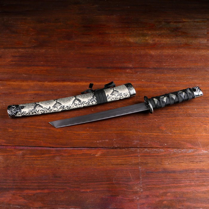 Сувенирное оружие «Катана», бежевые ножны под змеиную кожу, 47см - фото 8358126