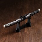 Сувенирное оружие «Катана», серые ножны под зебру - Фото 1