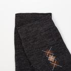 Носки мужские махровые, цвет асфальт, размер 27 - Фото 2