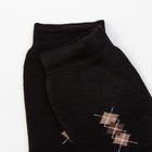 Носки мужские махровые, цвет чёрный, размер 27 - фото 34984935