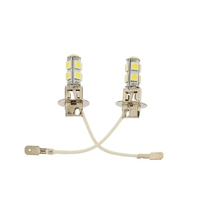 Автолампа светодиодная TORSO, H3, 12 В, 9 SMD-5050, свет белый, набор 2 шт.