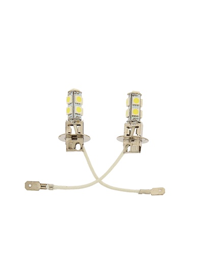 Автолампа светодиодная TORSO, H3, 12 В, 9 SMD-5050, свет белый, набор 2 шт.