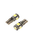 Автомобильная лампа Cartage, светодиодная, T10 W5W, 12 В, 5 SMD-5050, набор 2 шт.  (артикул 2612686)  большой выбор товаров оптом и в розницу по низким ценам с доставкой