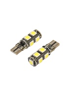 Автолампа светодиодная Cartage, T10 W5W, 12 В, 9 SMD-5050, 2 шт, свет белый - фото 809436067