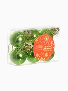 Ёлочные игрушки «Глянец», шары новогодние, d=3 см, набор 6 шт., зелёный - Фото 5