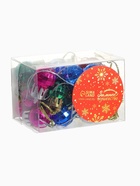 Ёлочные игрушки «Диско», шары новогодние, d=2 см, набор 24 шт., МИКС - Фото 10